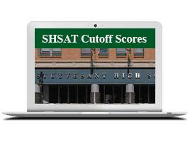 SHSAT cut-off scores
